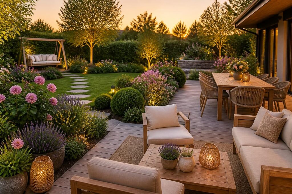 découvrez notre guide complet pour aménager votre jardin et votre terrasse, avec des conseils pratiques, des idées d'aménagement et des astuces pour créer un espace extérieur agréable et harmonieux.