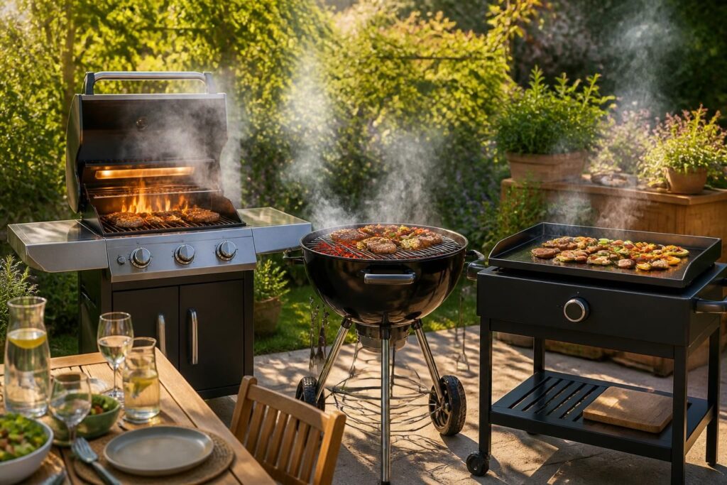 découvrez comment choisir entre barbecue et plancha, au gaz, au charbon ou électrique, pour des grillades parfaites adaptées à vos envies et besoins.
