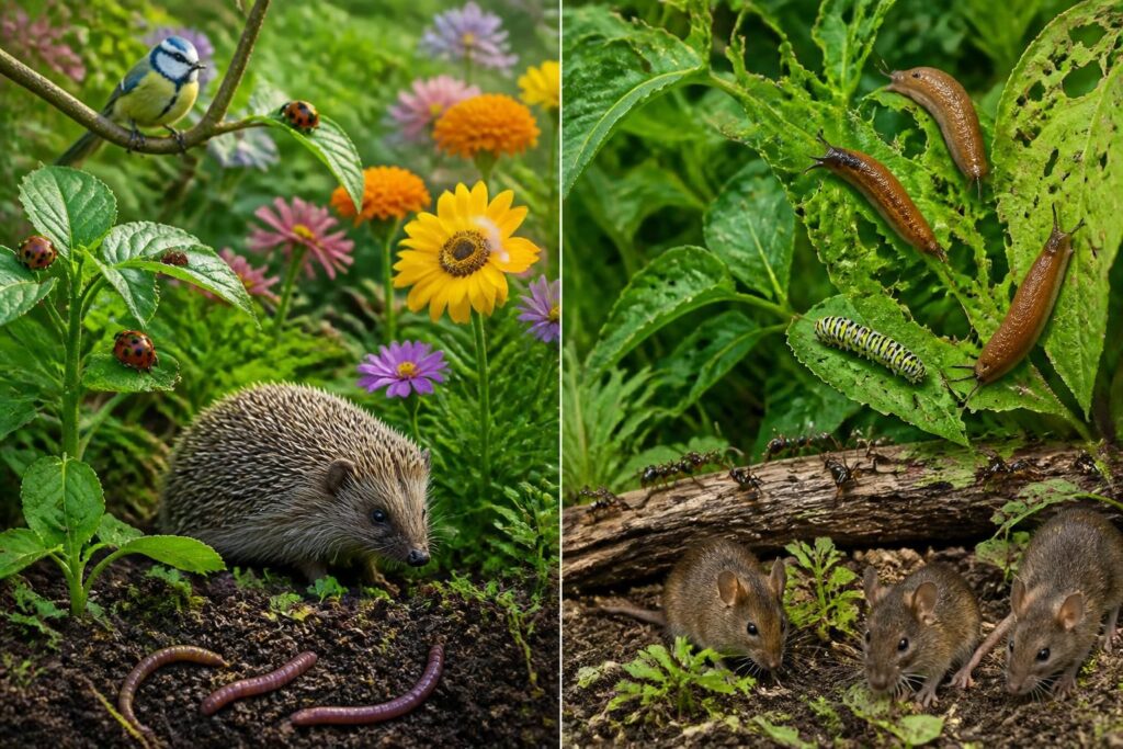 découvrez les animaux du jardin indispensables pour un écosystème équilibré et apprenez à identifier ceux à surveiller pour protéger vos plantes et favoriser la biodiversité.