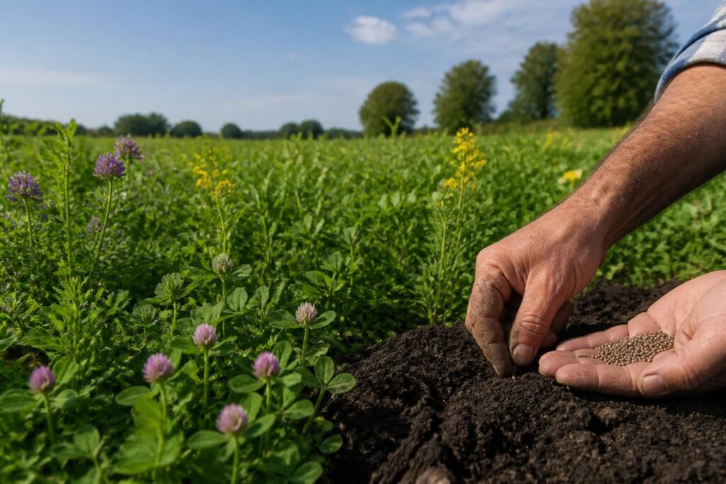 découvrez comment les engrais verts permettent de nourrir et protéger votre sol grâce à des techniques de semis écologiques et durables.
