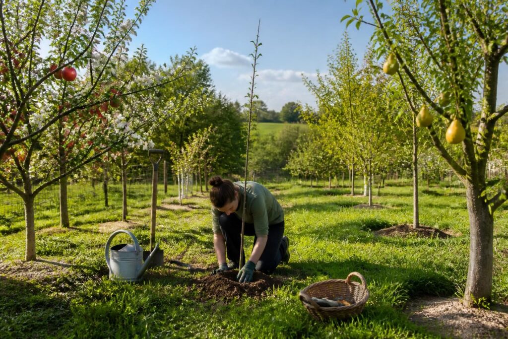 découvrez comment planter un verger en choisissant et installant correctement vos arbres fruitiers pour un jardin fertile et productif.