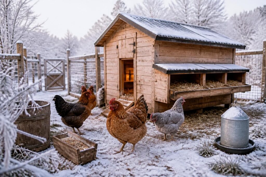 découvrez comment protéger vos poules en hiver pour garantir leur santé, maintenir leur ponte malgré le froid et assurer leur bien-être tout au long de la saison hivernale.