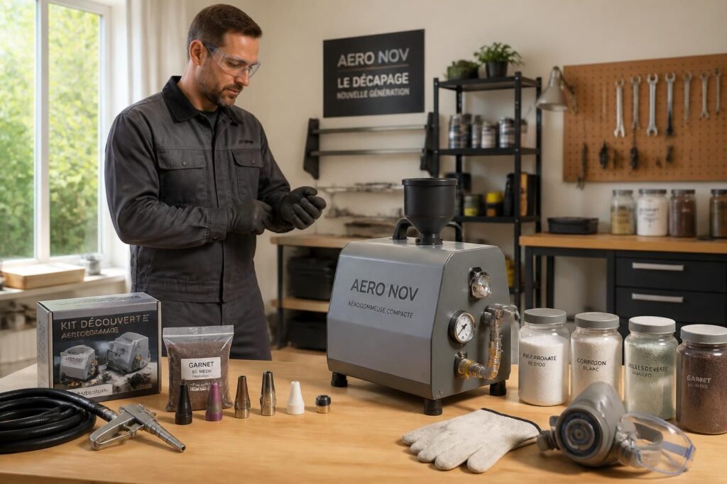 découvrez comment choisir la meilleure aérogommeuse pour particulier afin de réussir tous vos travaux de décapage et rénovation avec efficacité et précision.