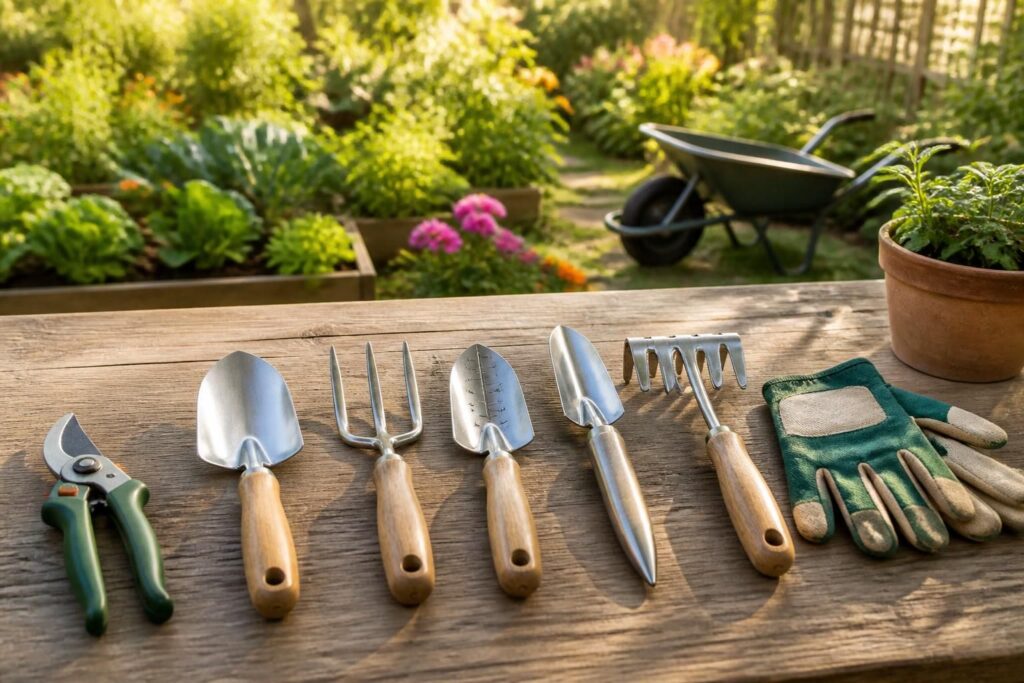découvrez comment bien choisir vos outils de jardin à main avec notre liste essentielle pour un jardinage facile et efficace.