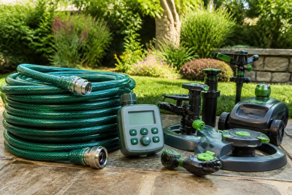 découvrez notre guide complet sur le matériel d'arrosage : tuyaux, programmateurs et asperseurs pour un jardin toujours bien irrigué et en pleine santé.
