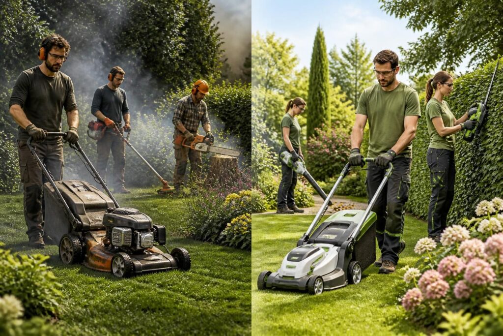 découvrez les avantages des outils thermiques et électriques pour votre jardin afin de choisir celui qui correspond le mieux à vos besoins de jardinage.