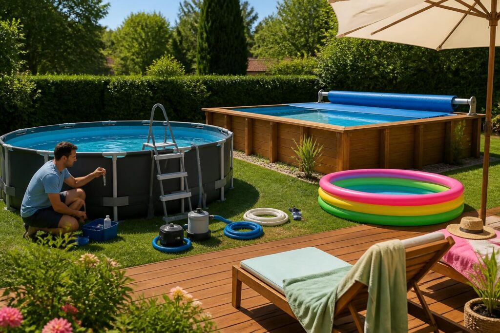découvrez les différents types de piscines hors-sol, leurs méthodes d'installation faciles, ainsi que des conseils pratiques pour un entretien optimal tout au long de l'année.