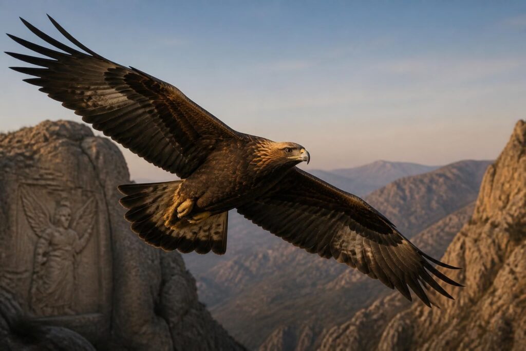 découvrez l'origine, la signification et la prononciation du terme chrysaetos eagle, un rapace majestueux au symbolisme riche.