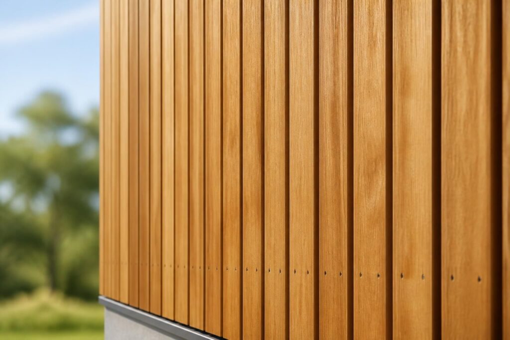 Détail bardage bois vertical : astuces pour une pose esthétique et durable