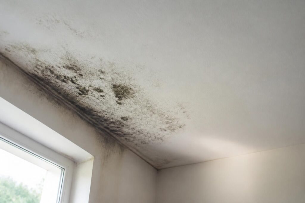 Pont thermique et moisissure au plafond : causes et solutions contre la condensation