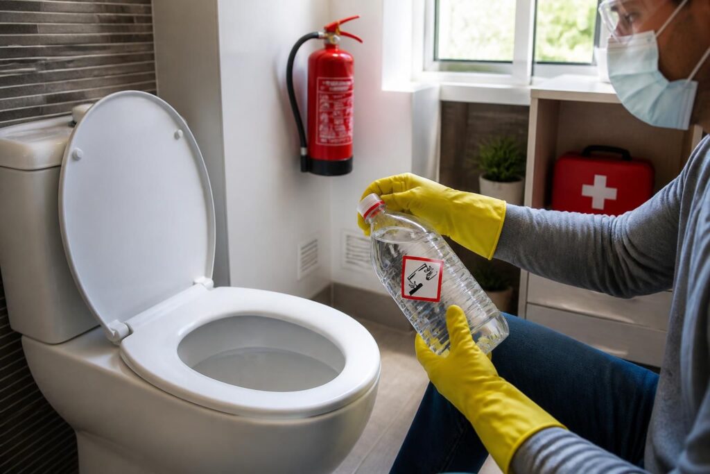 découvrez comment utiliser l'acide chlorhydrique pour déboucher efficacement vos wc en toute sécurité, avec des conseils pratiques et les précautions indispensables à suivre.