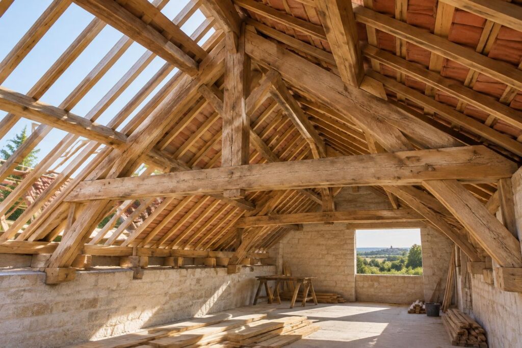 Ferme sur blochet charpente : principes et usages en construction bois