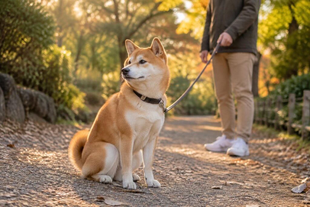 Le shiba, un chien indépendant qui demande de la patience