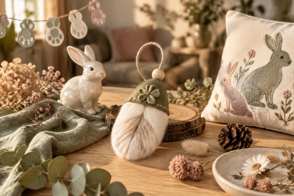 Patte de lapin porte bonheur : symbolique et idées déco originales