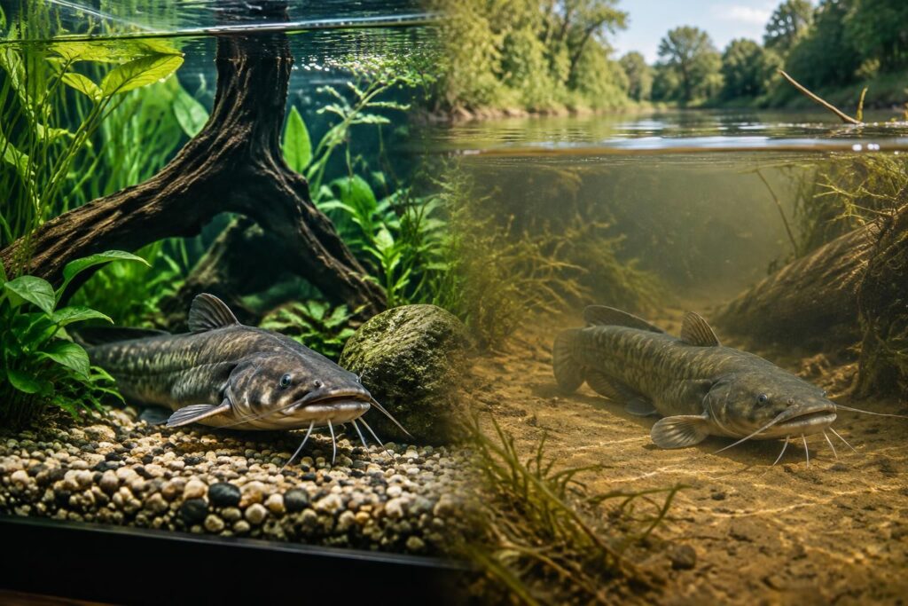 Poisson chat en aquarium et en milieu naturel : ce qu’il faut savoir